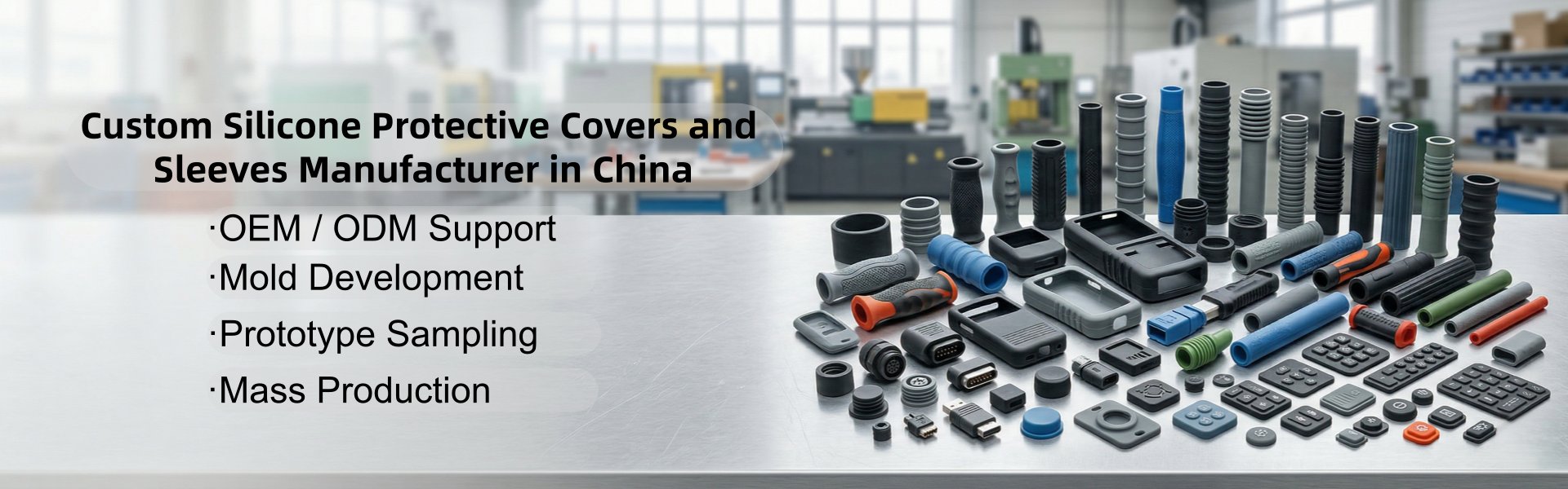 Custom Silicone Protective Covers and Sleeves Manufacturer | Reemane