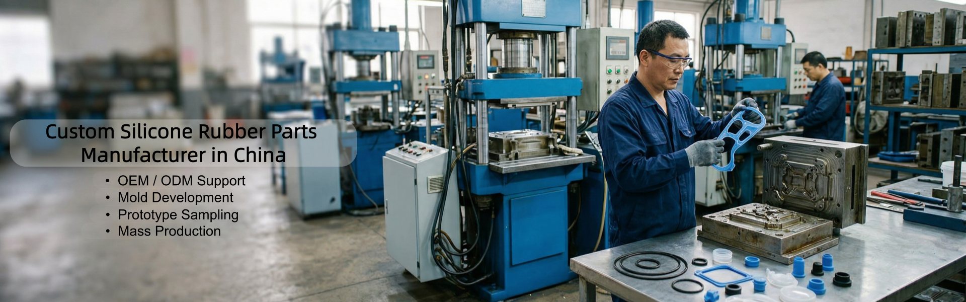 Custom Silicone Rubber Parts Manufacturer | Reemane