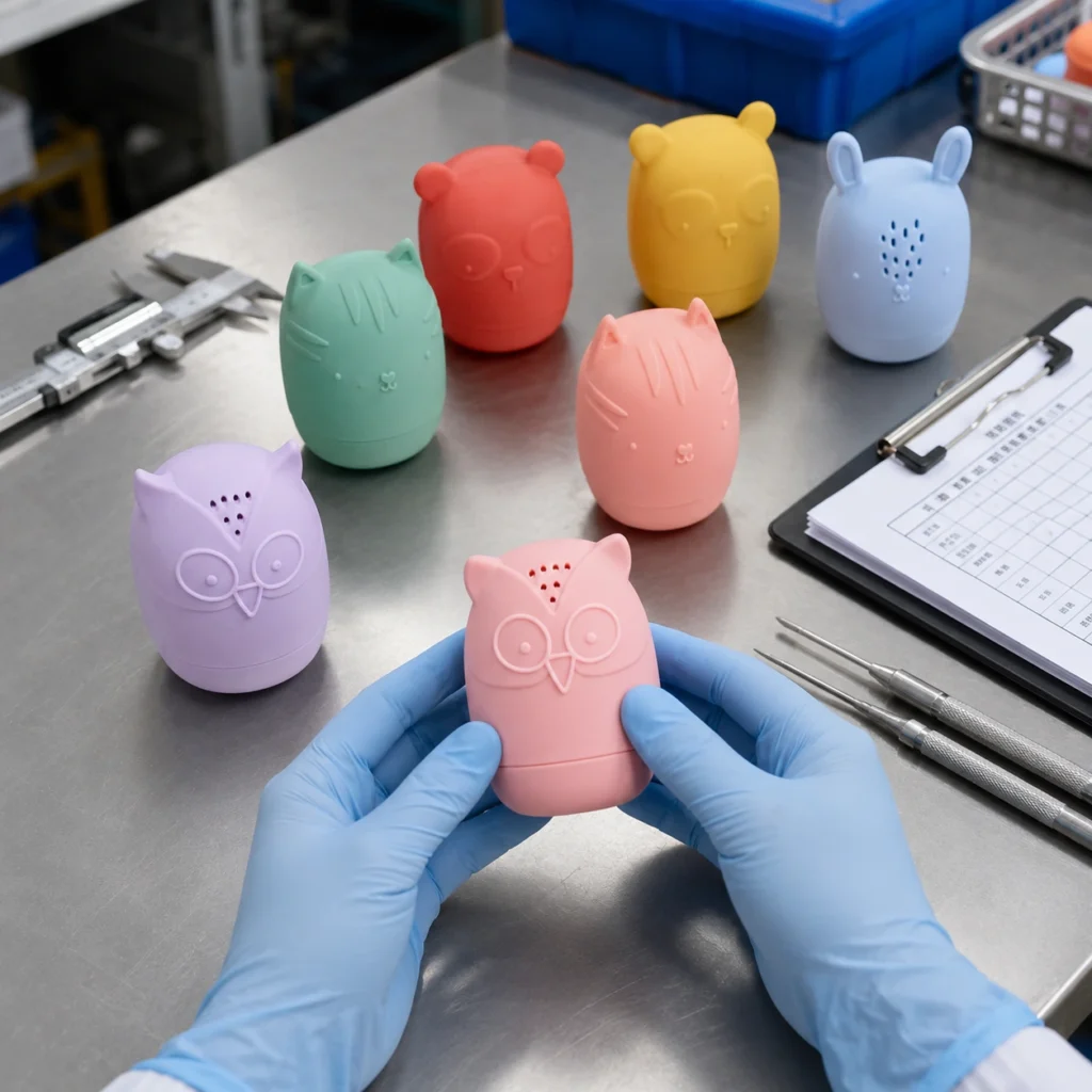 Custom Silicone Animal Baby Bath Toys OEM Manufacturer