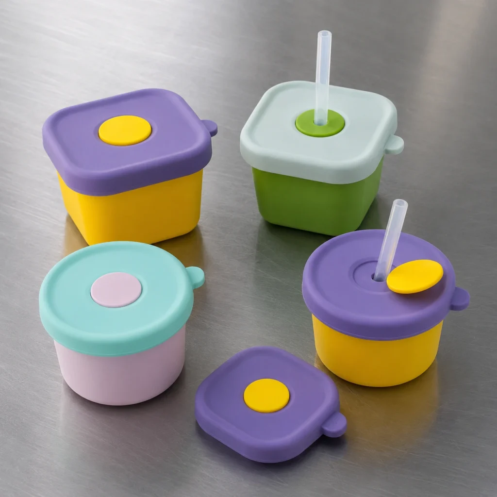 Custom Silicone Baby High Chair Placemat with Suction Cups and Toy Straps OEM Manufacturer (1)