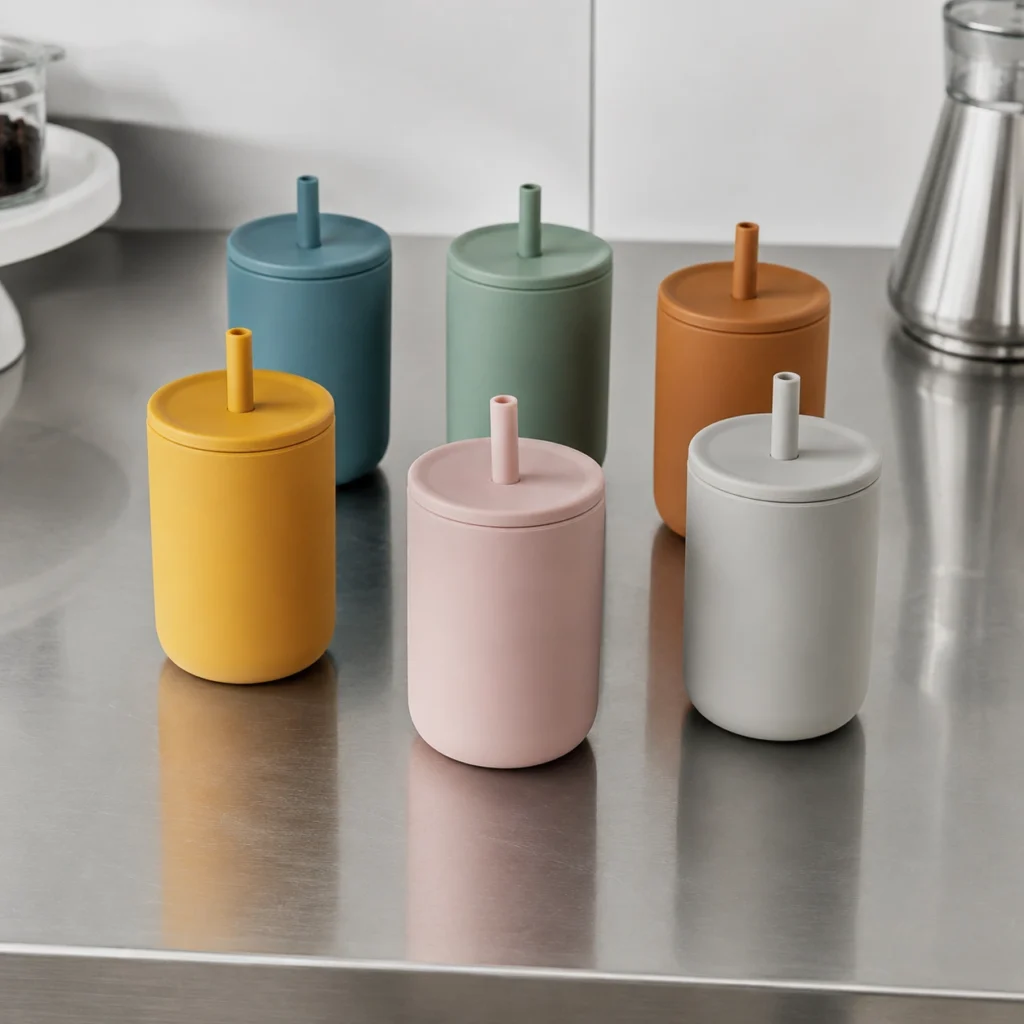 Custom Silicone Baby Straw Cup OEM Manufacturer (3)