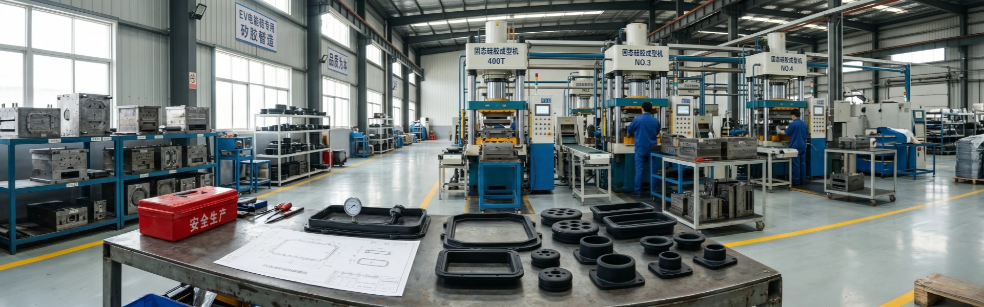 Custom EV Silicone Parts & Energy Storage Seals | SiliconeFactories