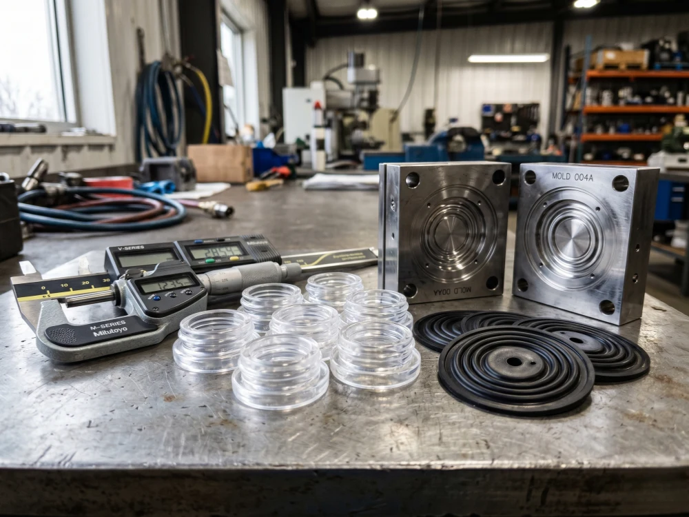 Silicone Valve Seats and Diaphragms