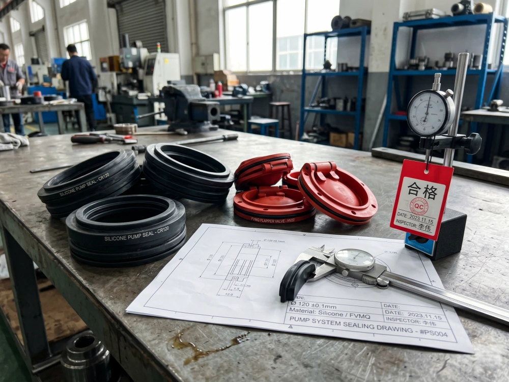 Silicone Pump Seals